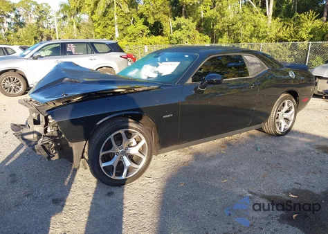 2015 Dodge Challenger R/T Plus из США, поврежденный, VIN 2C3CDZBT3FH767699
